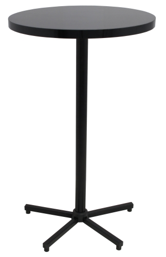 MESA ALTA BRESCIA PRETA - Tampo Preto MESA ALTA BRESCIA PRETA - Tampo Preto